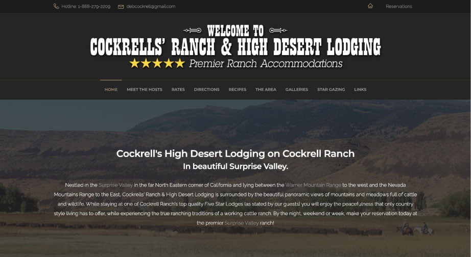 high desert lodging